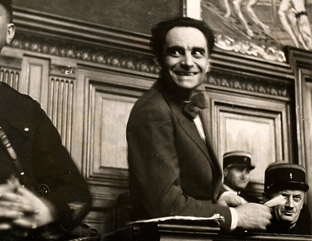 Marcel Petiot během soudního procesu.